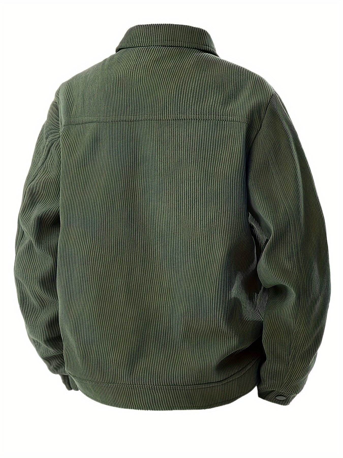 Veste Élégante en Velours Côtelé