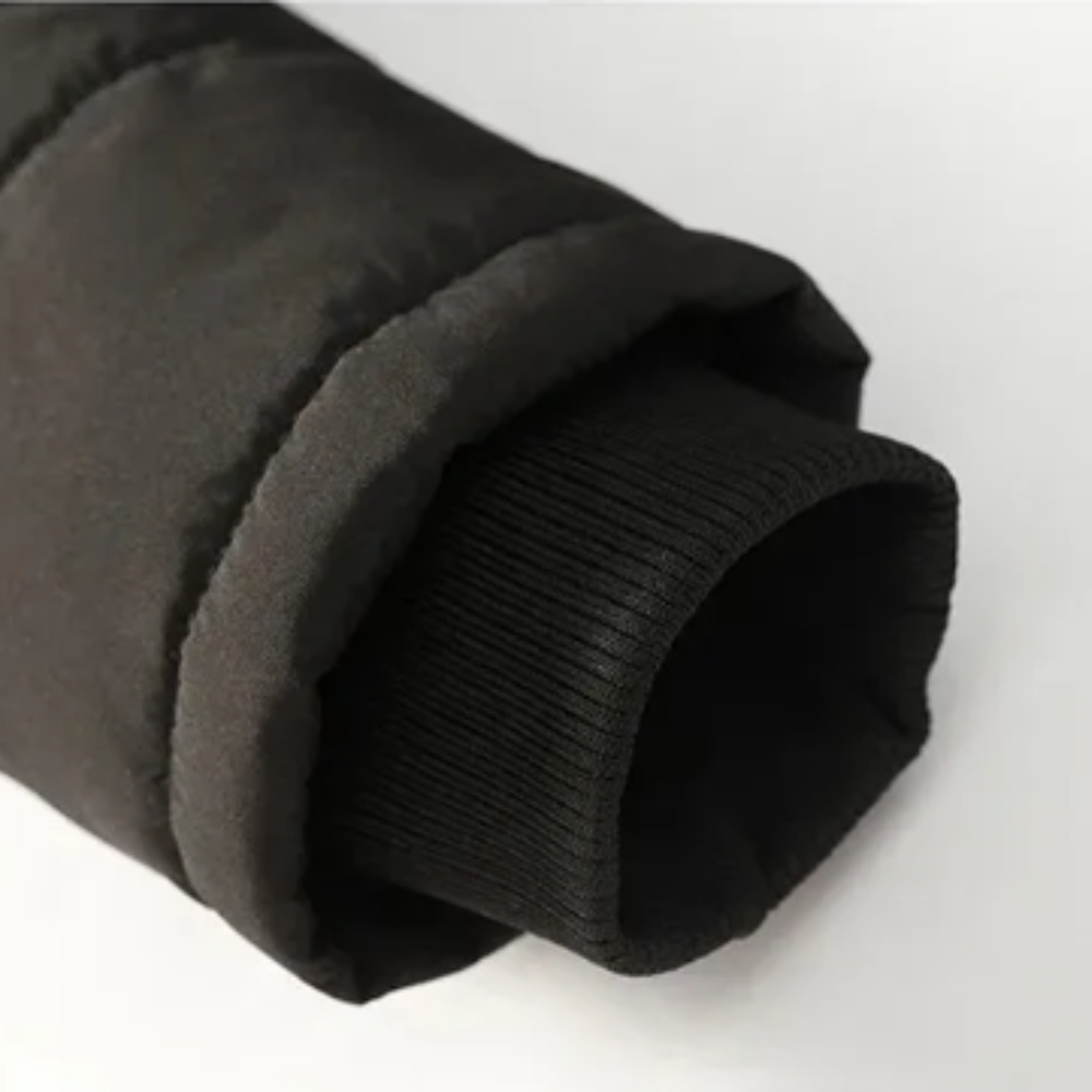 Veste d’hiver matelassée en polaire élégante