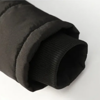 Veste d’hiver matelassée en polaire élégante