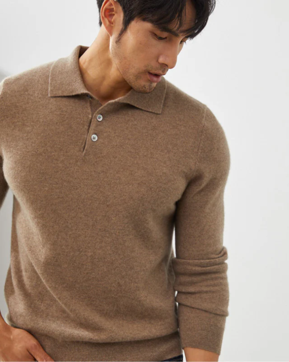 Pull Polo Ponza en Cachemire
