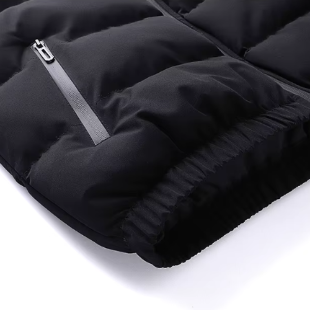 Veste d’hiver à col montant