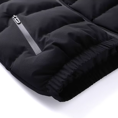 Veste d’hiver à col montant