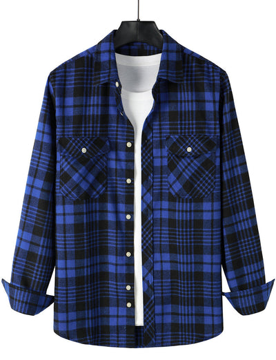 Chemise élégante à carreaux