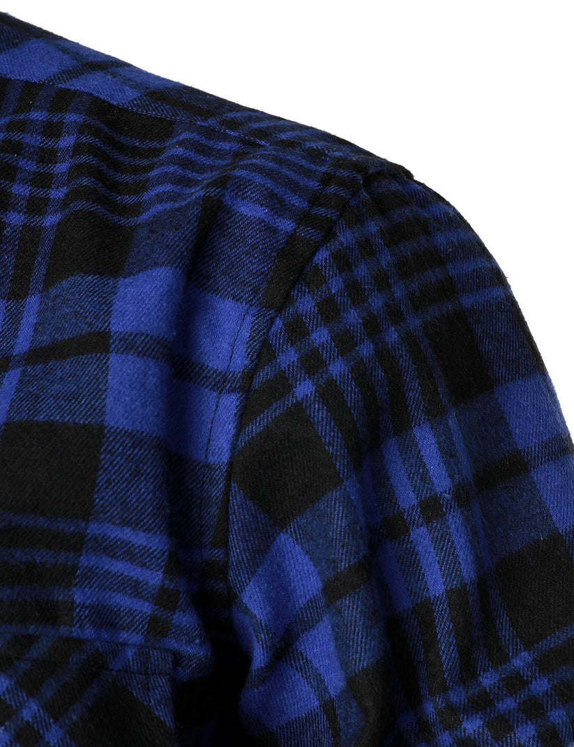 Chemise élégante à carreaux