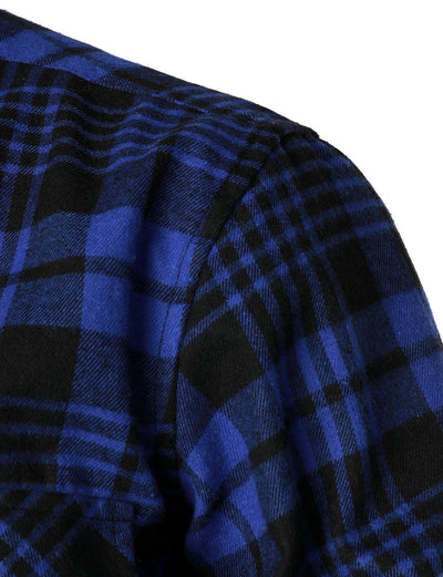 Chemise élégante à carreaux