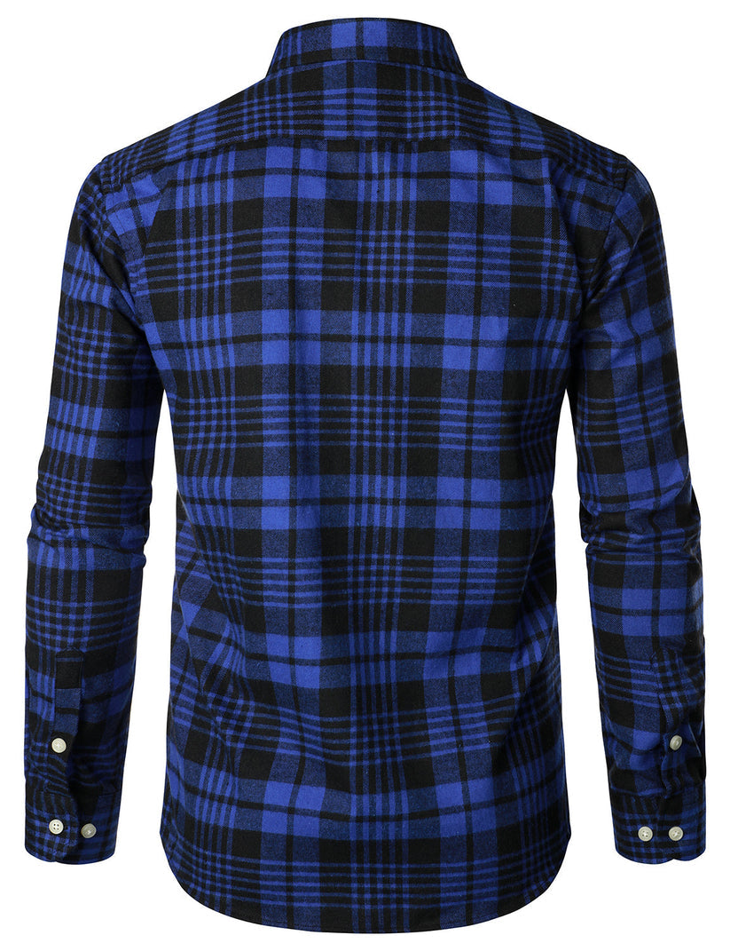 Chemise élégante à carreaux