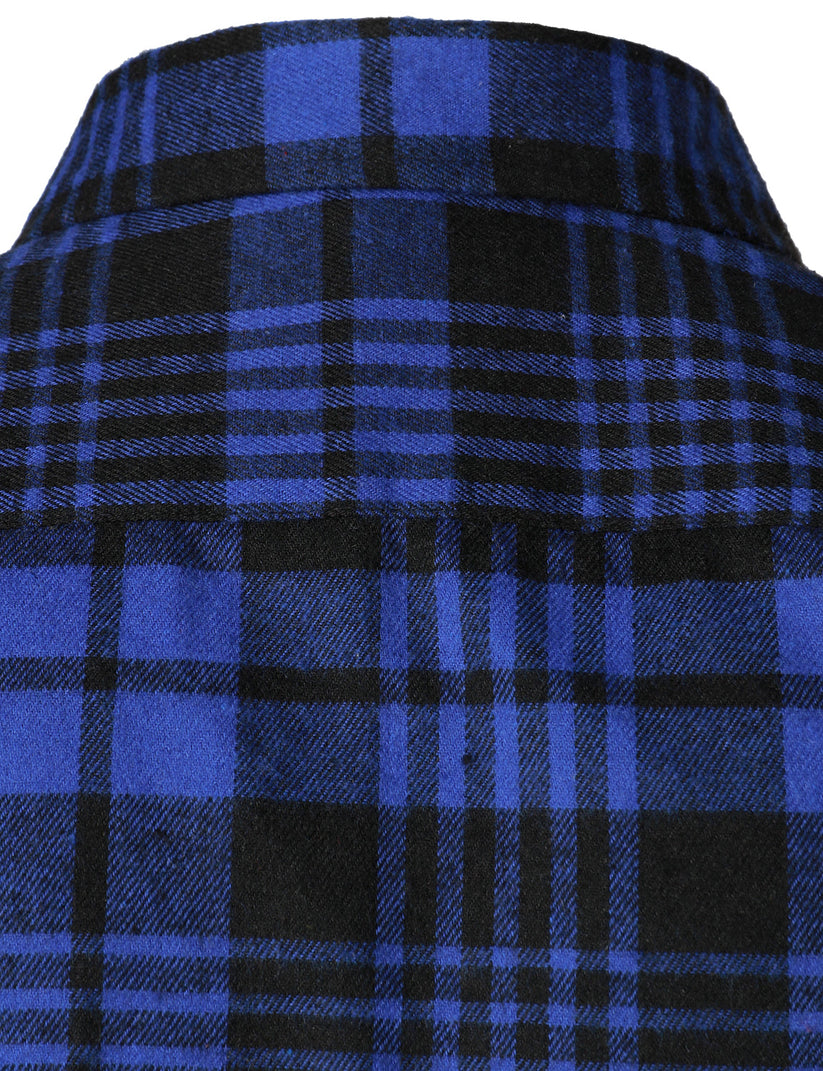 Chemise élégante à carreaux