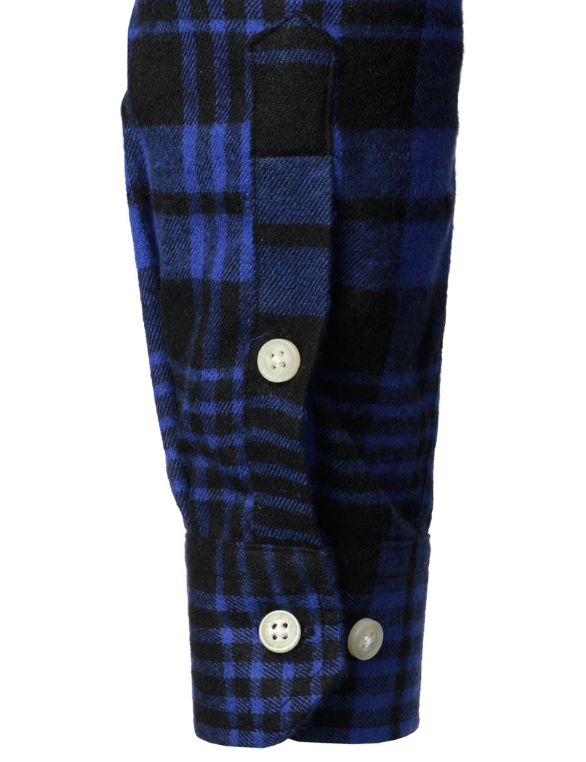 Chemise élégante à carreaux