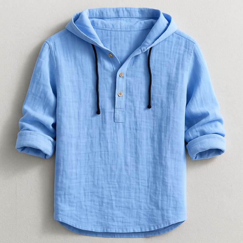 Chemise élégante à capuche