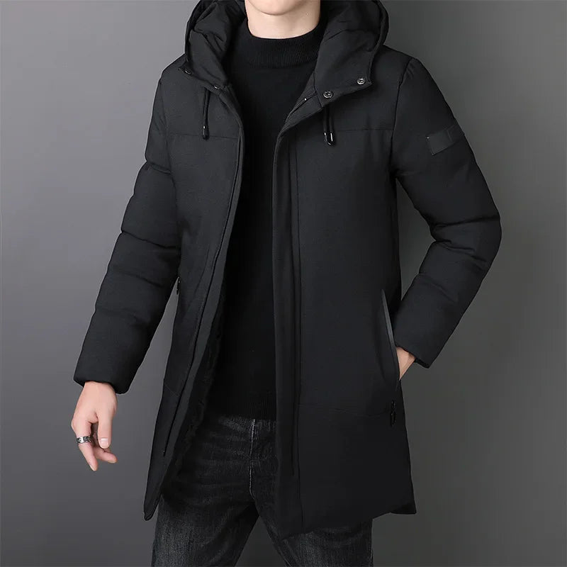 Manteau long élégant pour homme