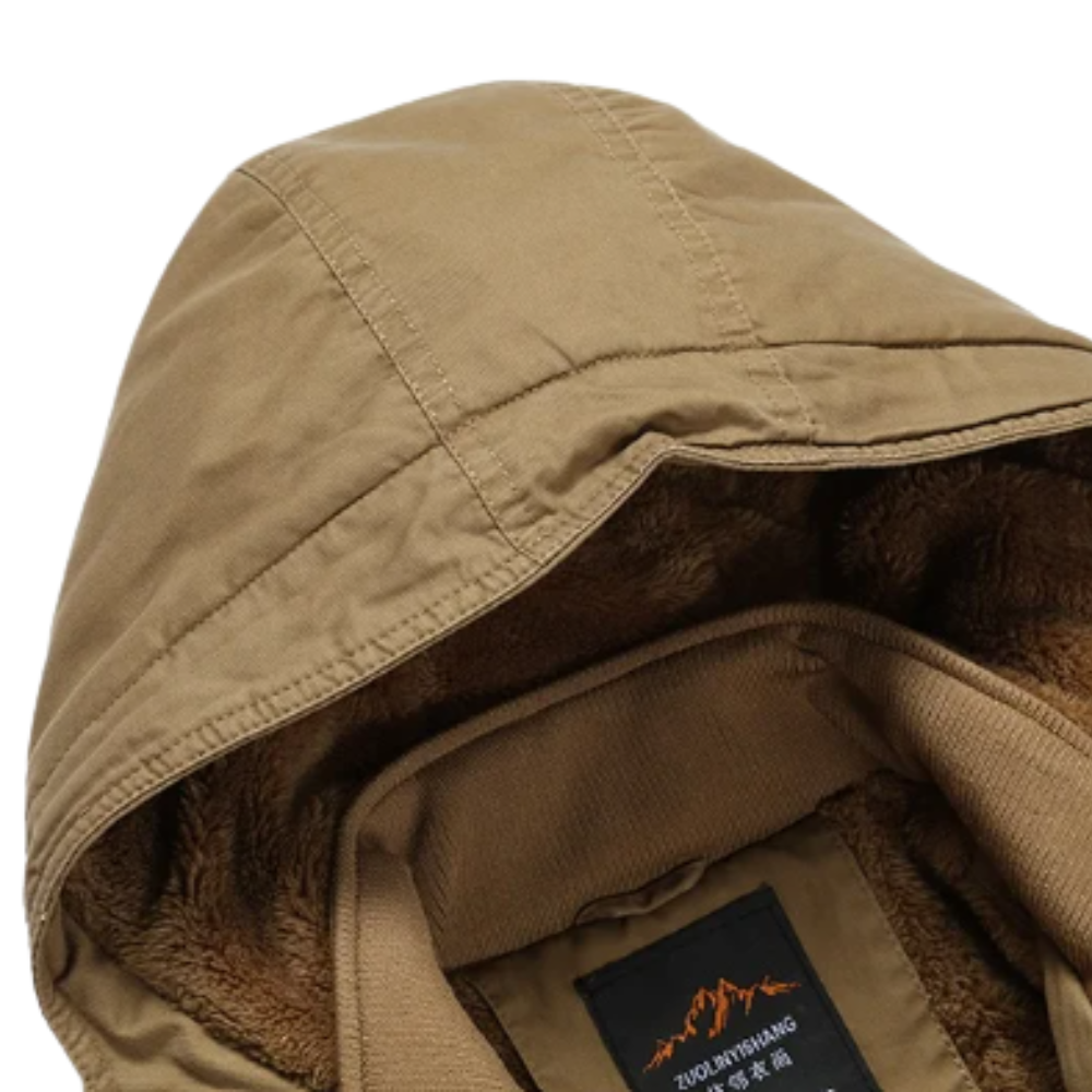 Veste d’hiver matelassée en coton élégante