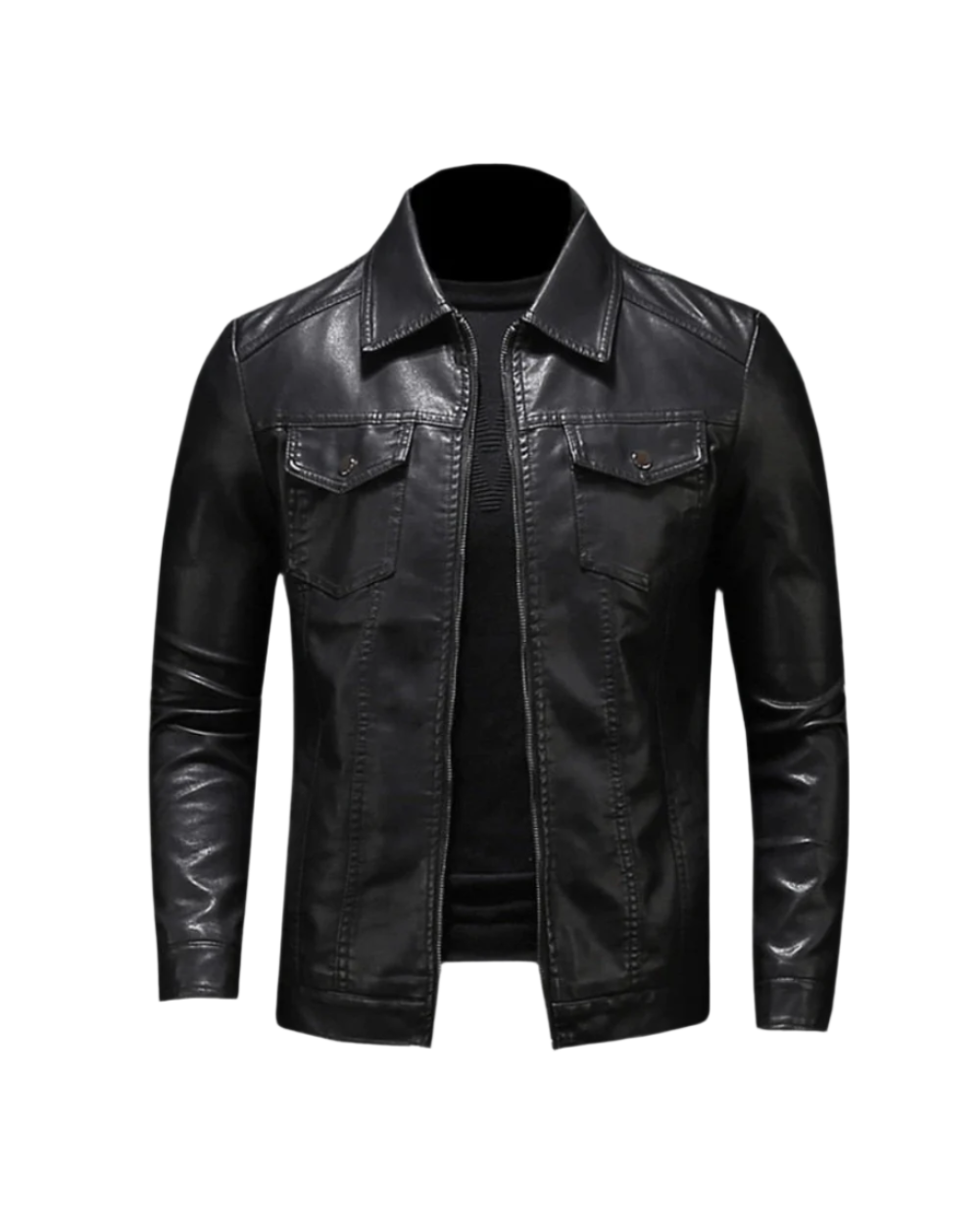 Veste en cuir Alessandro