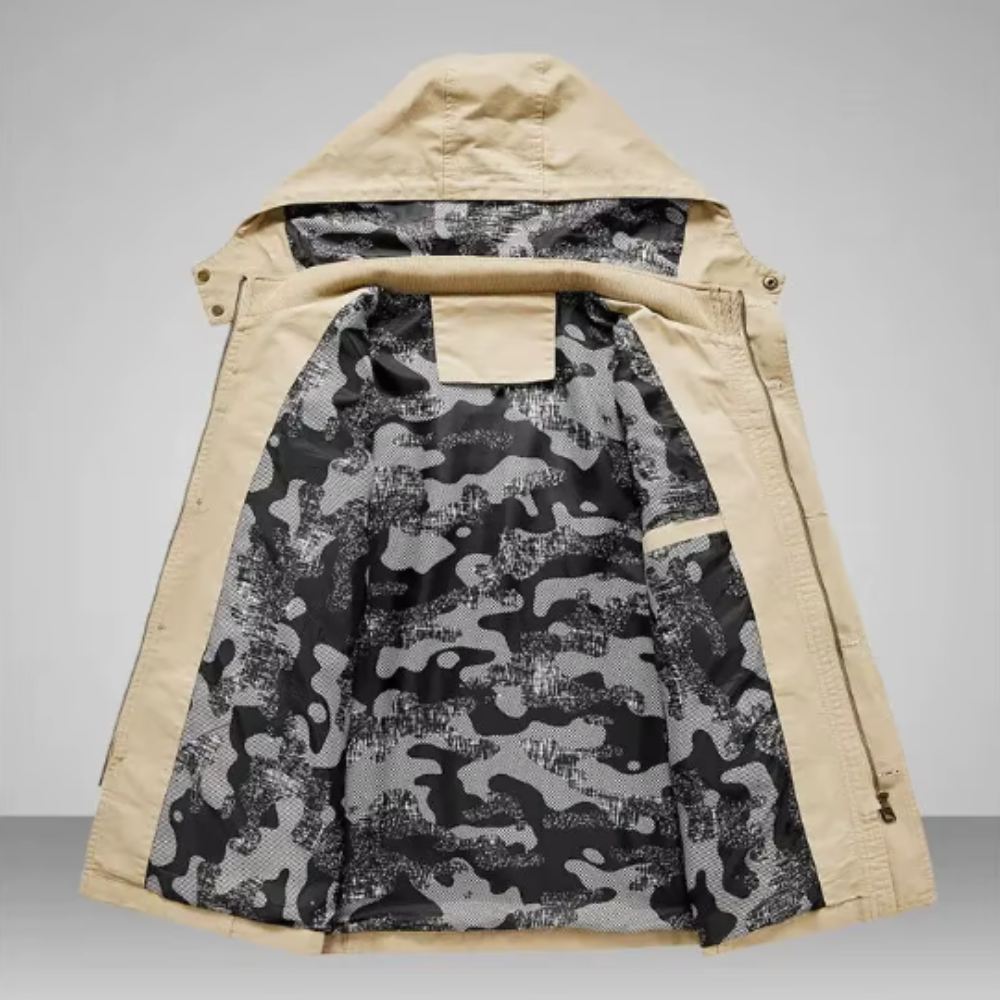 Veste élégante à multiples poches