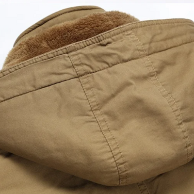 Veste d’hiver matelassée en coton élégante