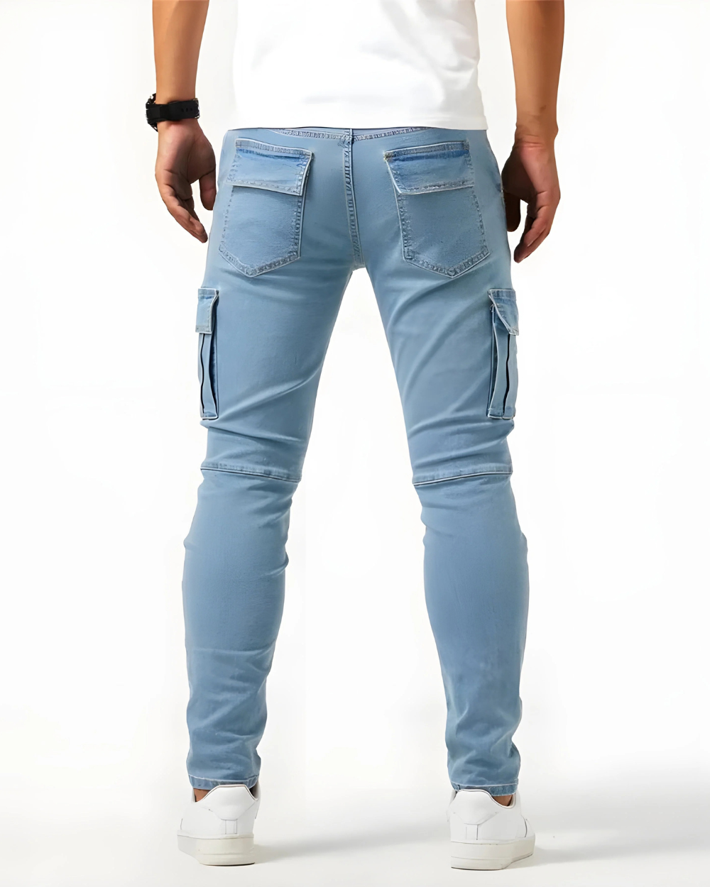 Pantalon Marino Cargo Stretch