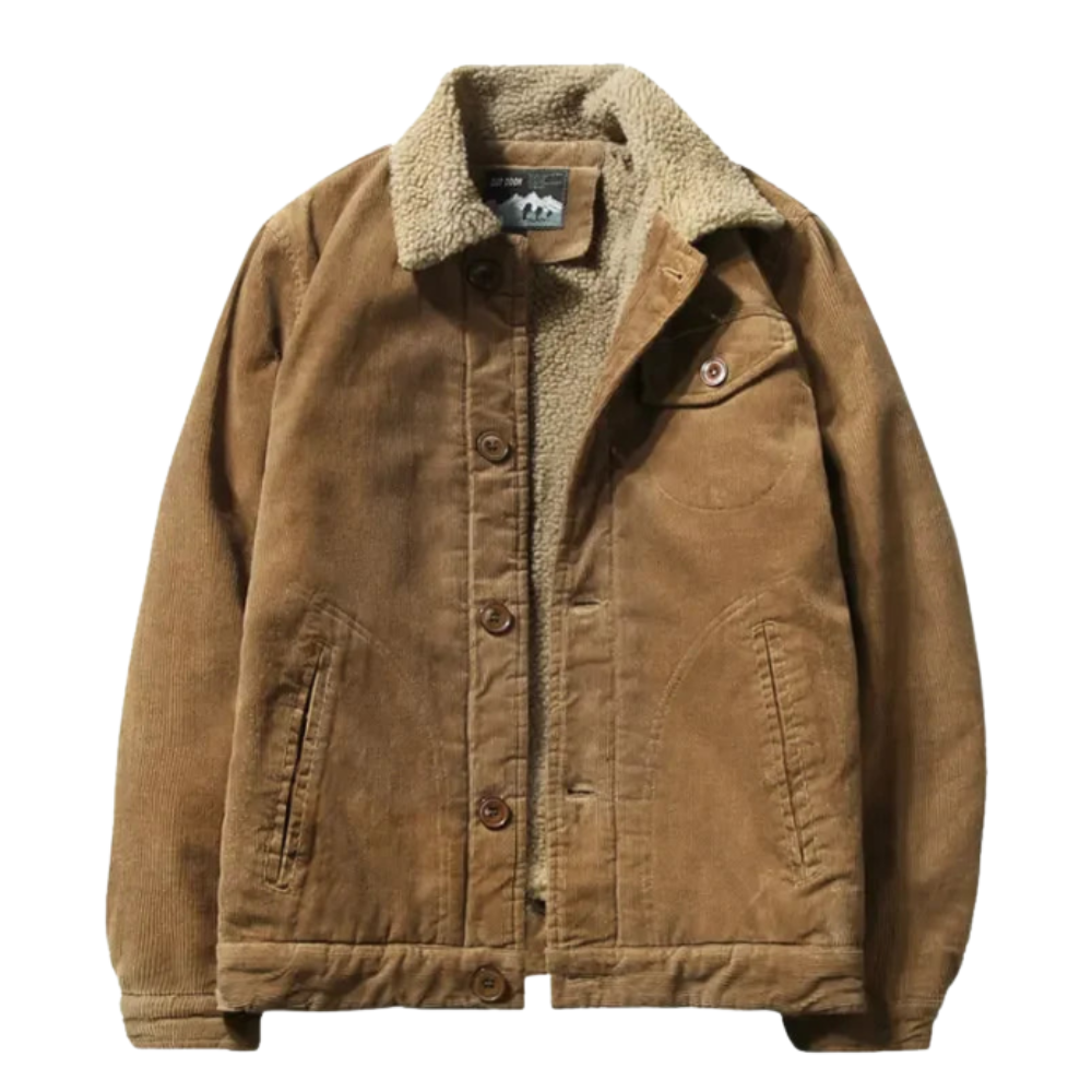 Veste d’hiver en velours