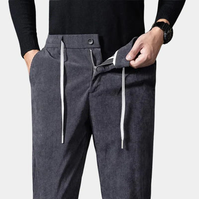 Pantalon Walker en velours côtelé