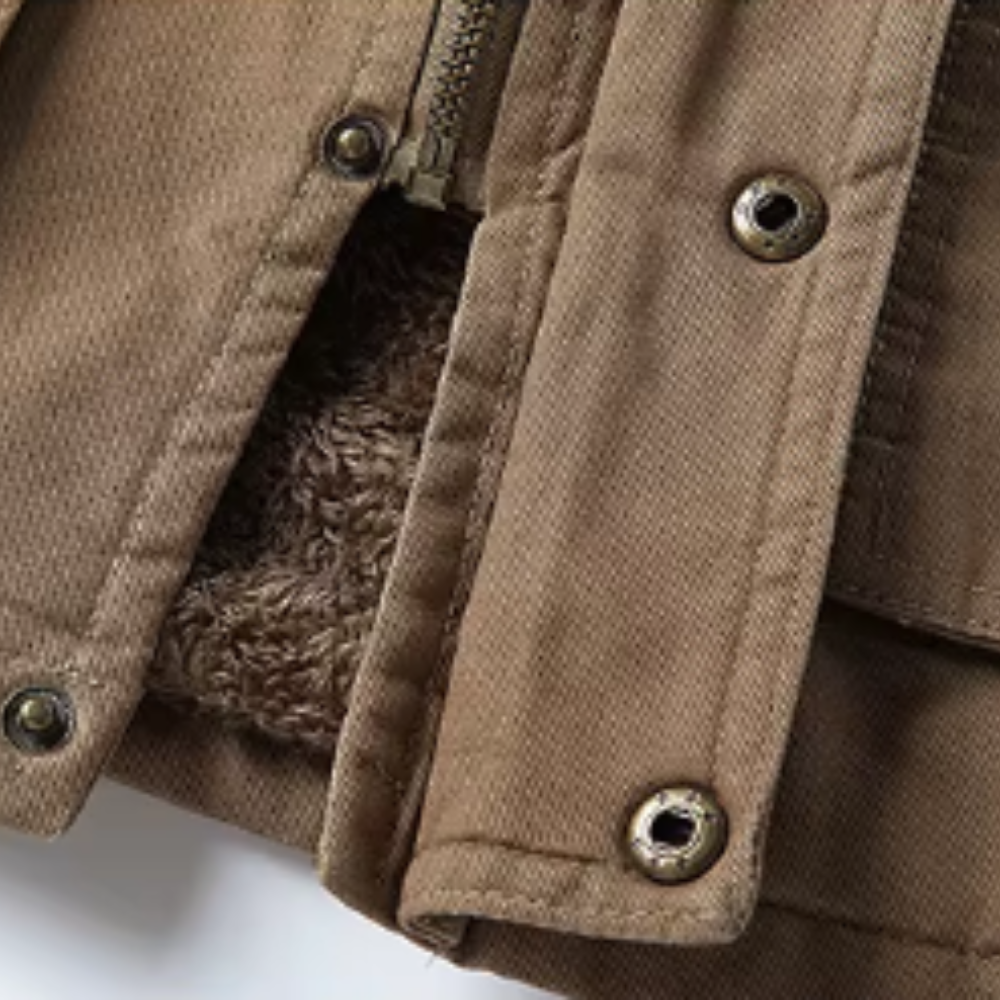 Veste d’hiver en coton décontractée