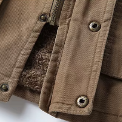 Veste d’hiver en coton décontractée