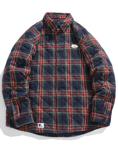 Veste matelassée en coton vintage