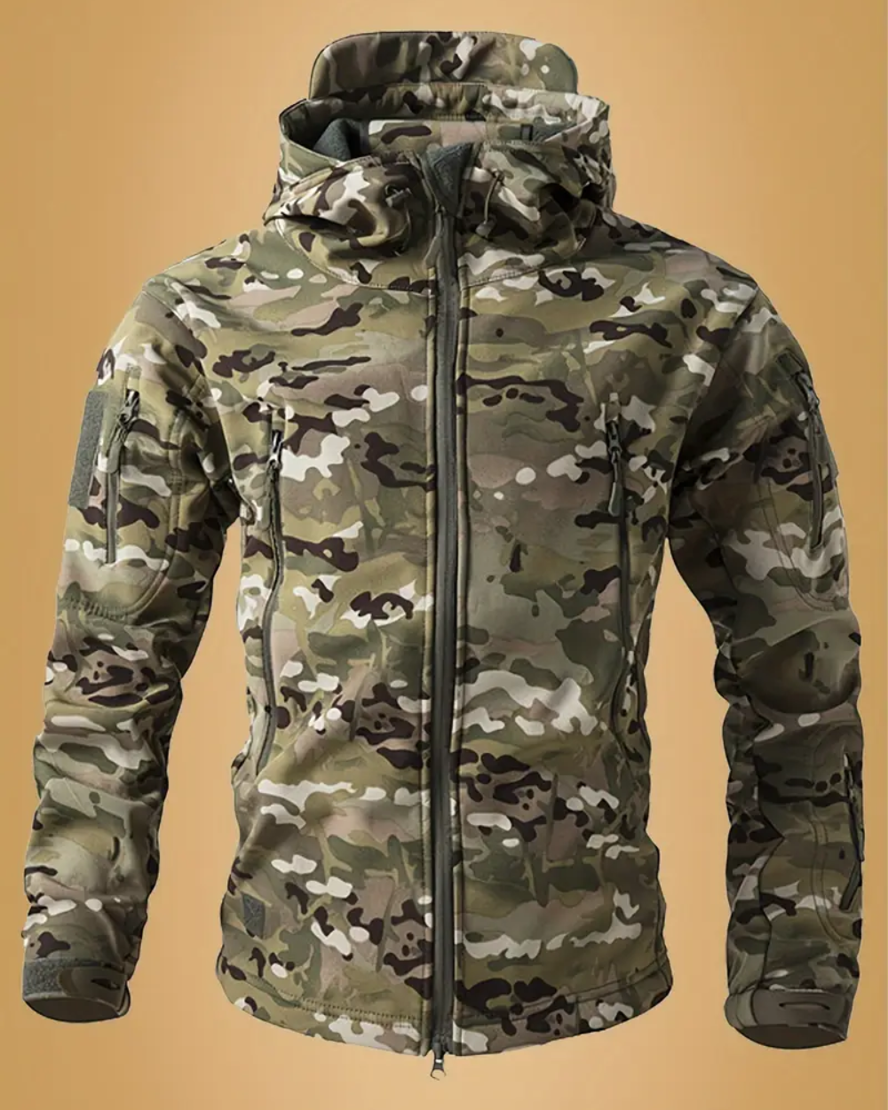 Veste d’Inspiration Militaire