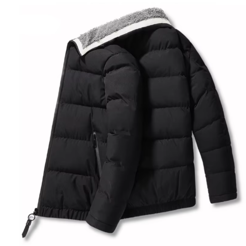 Veste d’hiver à col montant