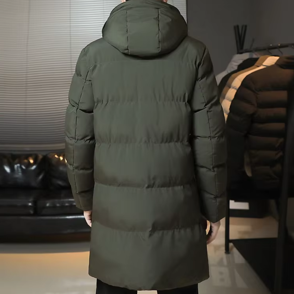 Manteau d’hiver long et élégant
