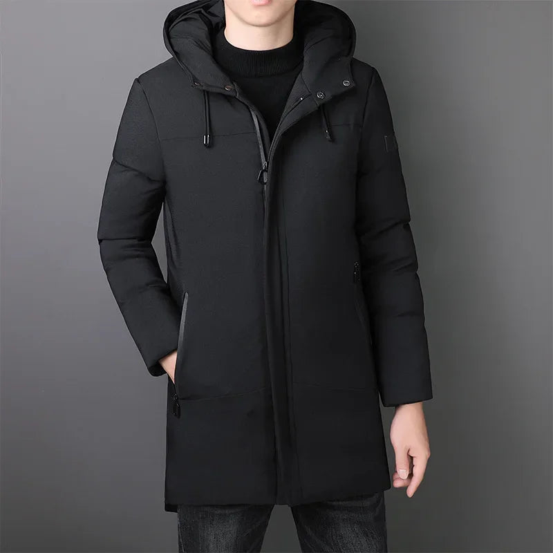 Manteau long élégant pour homme