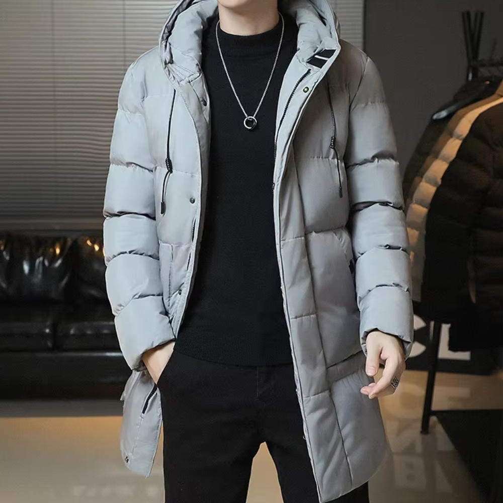 Manteau d’hiver long et élégant