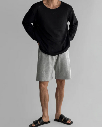 T-shirt en Maille Décontracté