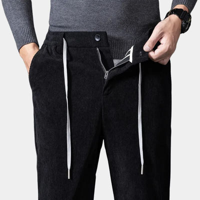 Pantalon Walker en velours côtelé