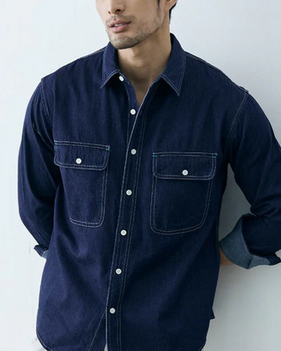 Chemise classique en denim