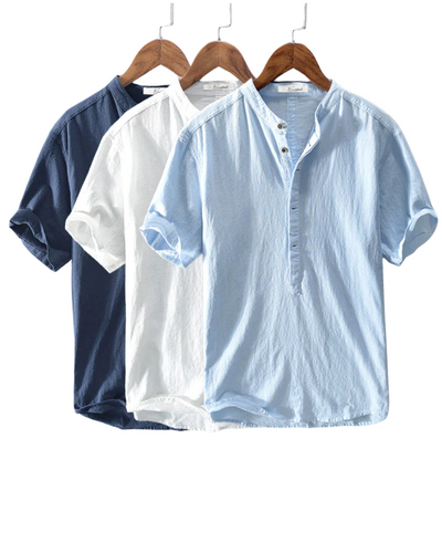 Chemise en lin Singapore