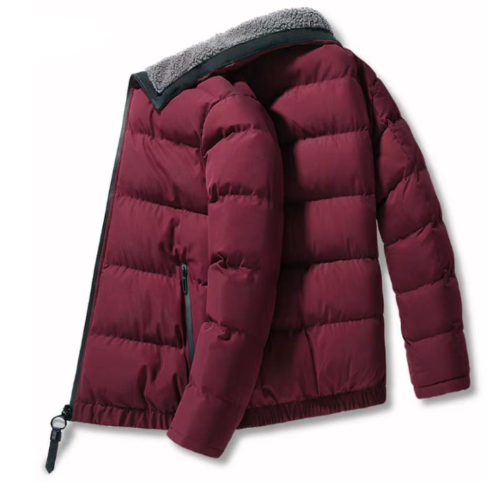 Veste d’hiver à col montant