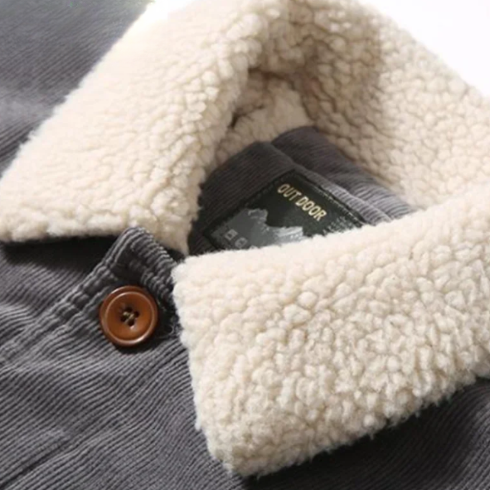 Veste d’hiver en velours