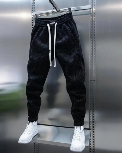 Pantalon décontracté à motif