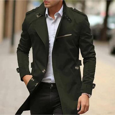 Trench-coat élégant pour homme