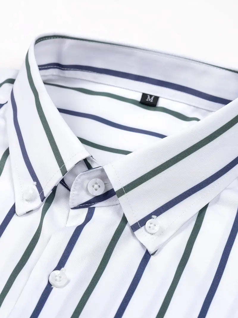 Chemise Chic à Rayures