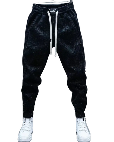 Pantalon décontracté à motif