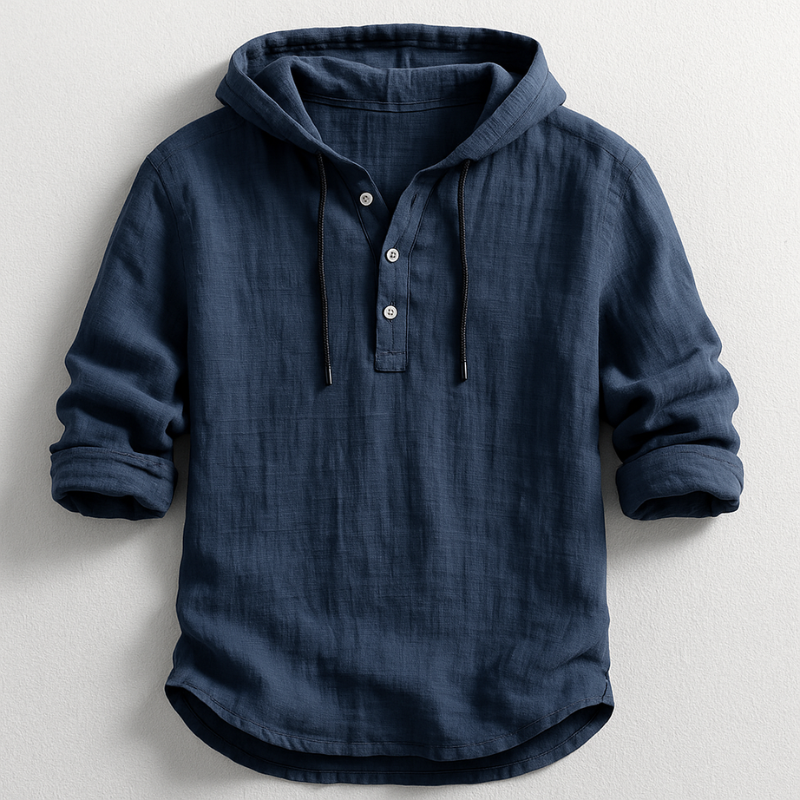 Chemise élégante à capuche