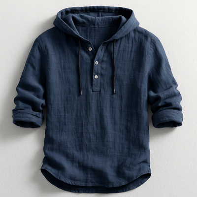 Chemise élégante à capuche