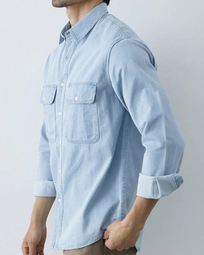 Chemise classique en denim