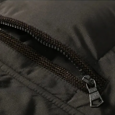 Veste d’hiver matelassée en polaire élégante