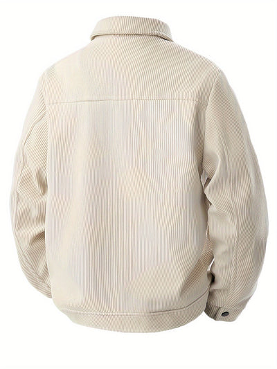 Veste Élégante en Velours Côtelé