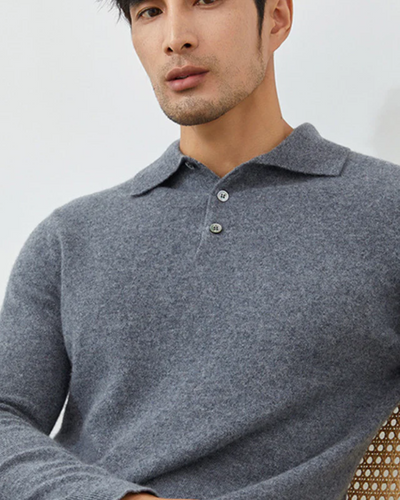 Pull Polo Ponza en Cachemire