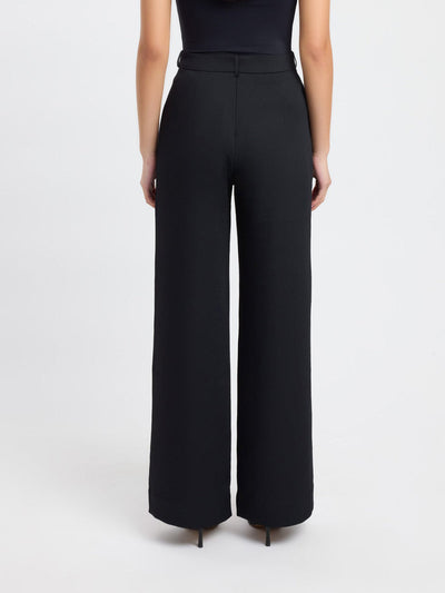Business Casual Straight Pants met Zakken