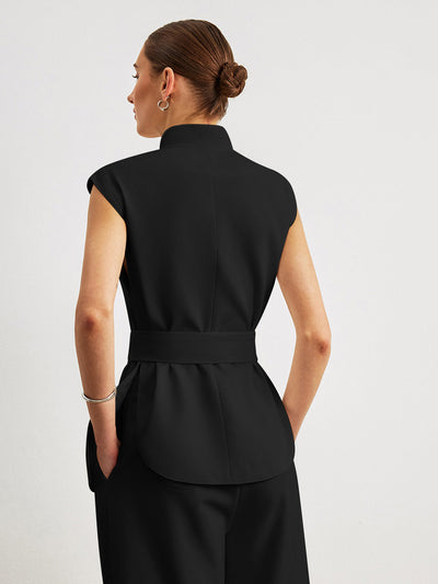 Peplum Top met Riem