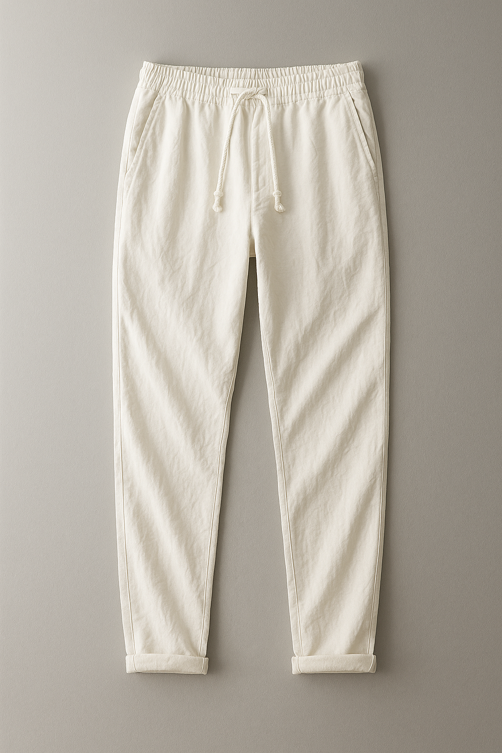 Pantalon en lin stylé