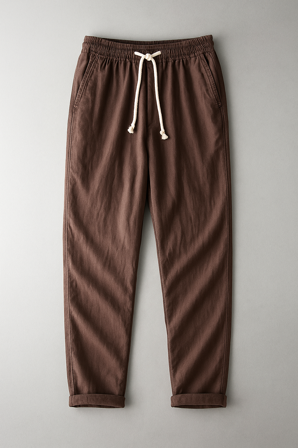 Pantalon en lin stylé