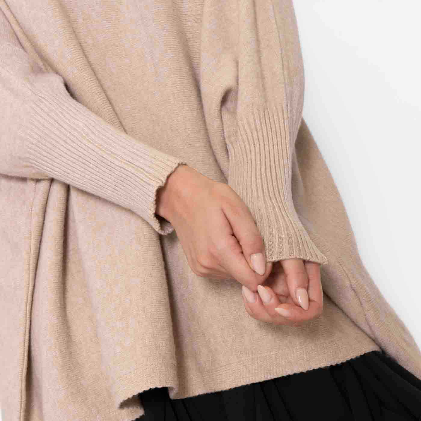 Cozy Oversized Trui Beige - Heerlijk warm!